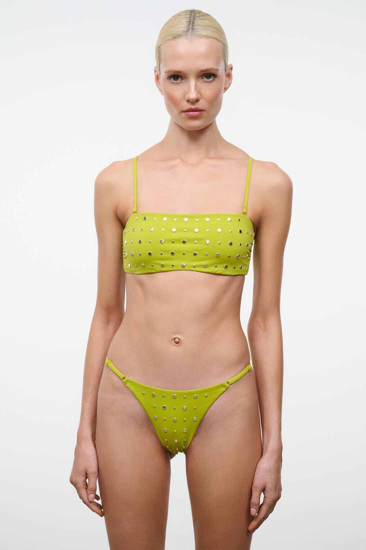 SISLEY BIKINI BOTTOM | CITRON STUDS