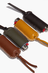 PYRE LEATHER LIGHTER COVER | TAN